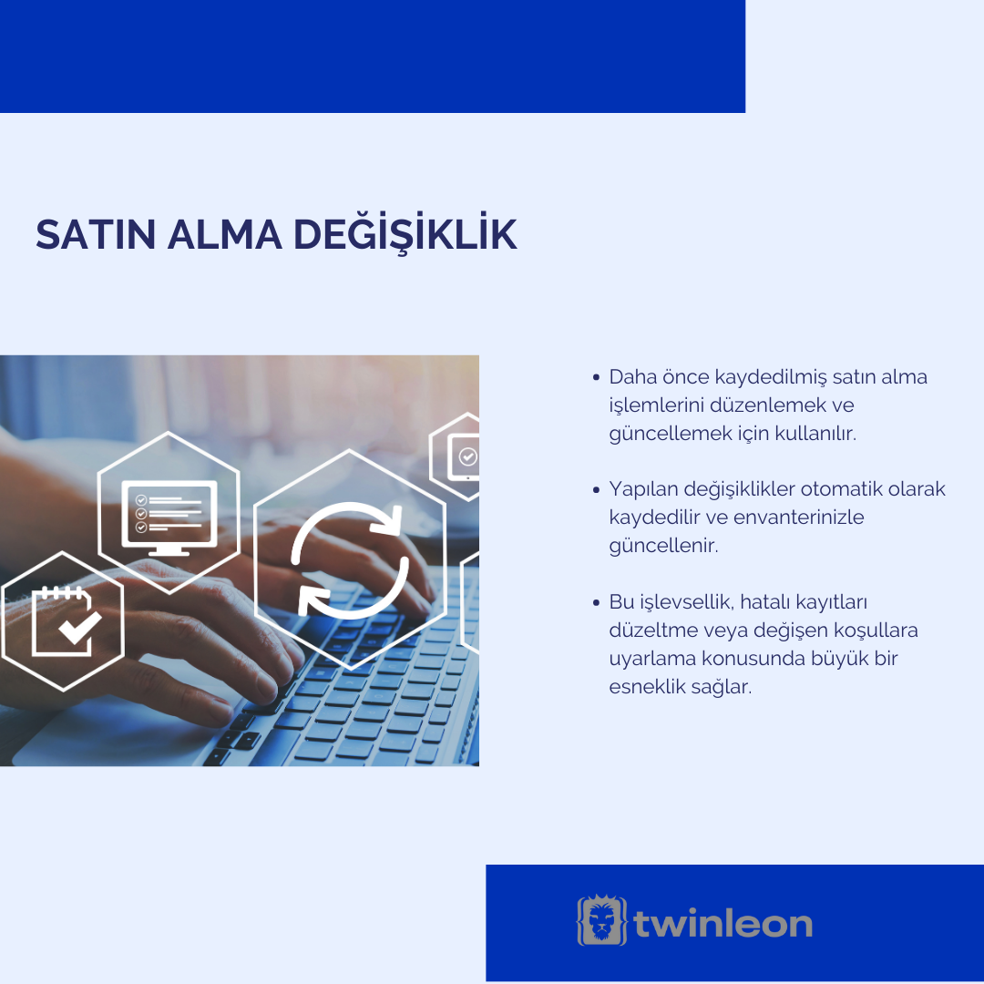 Twinleon Stok Yönetim Yazılımı