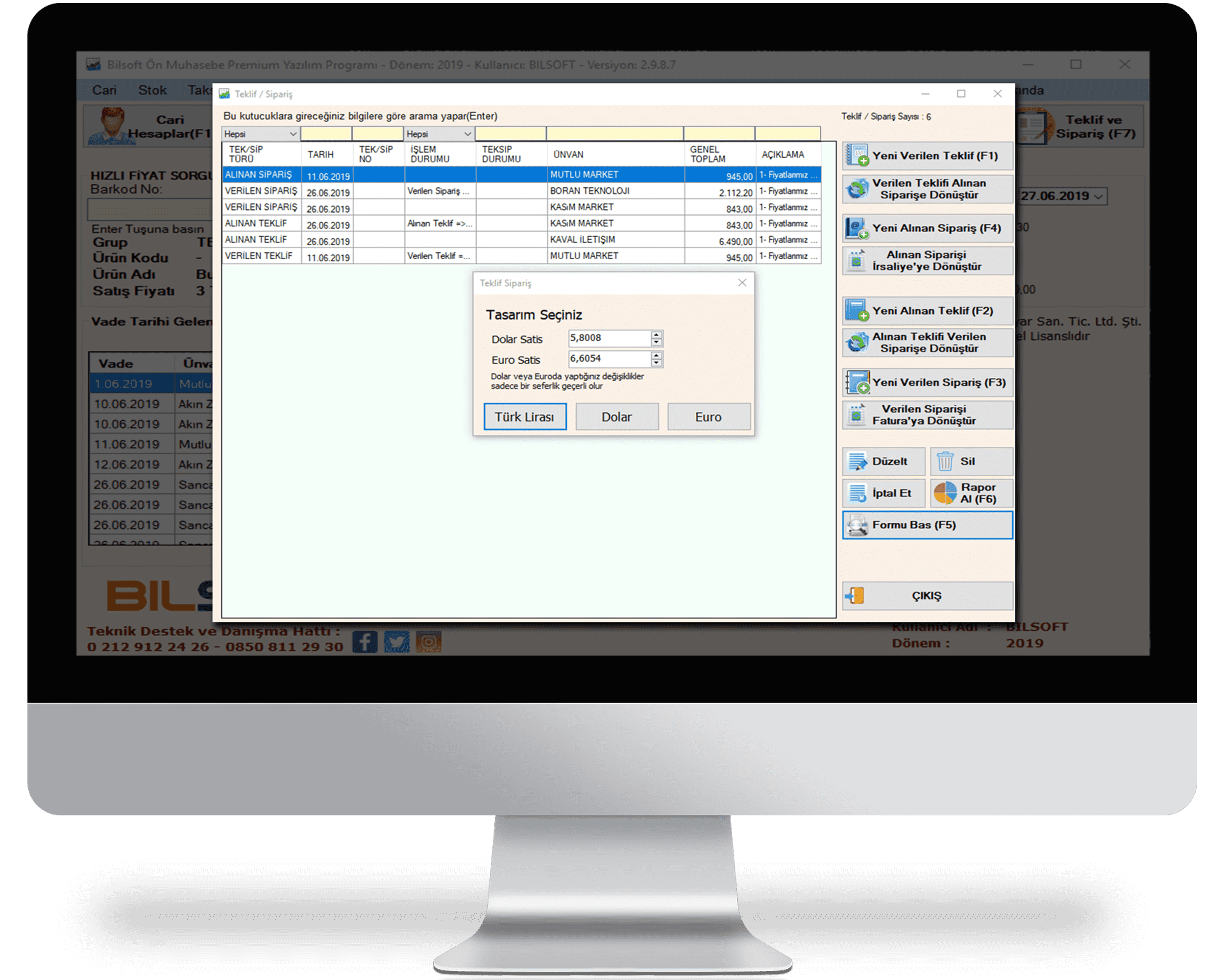 Bilsoft Premium Ön Muhasebe Programı