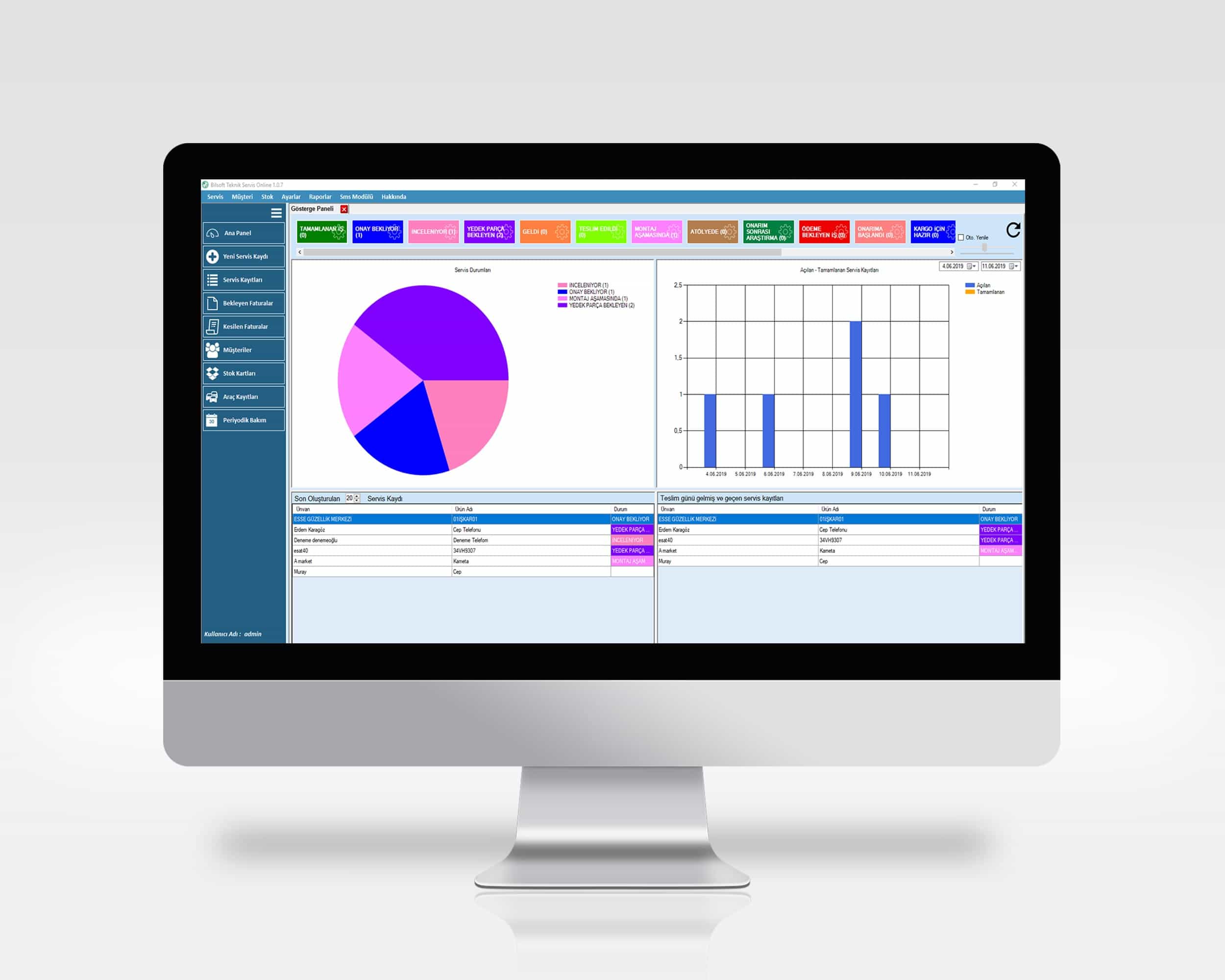 Bilsoft Teknik Servis Programı