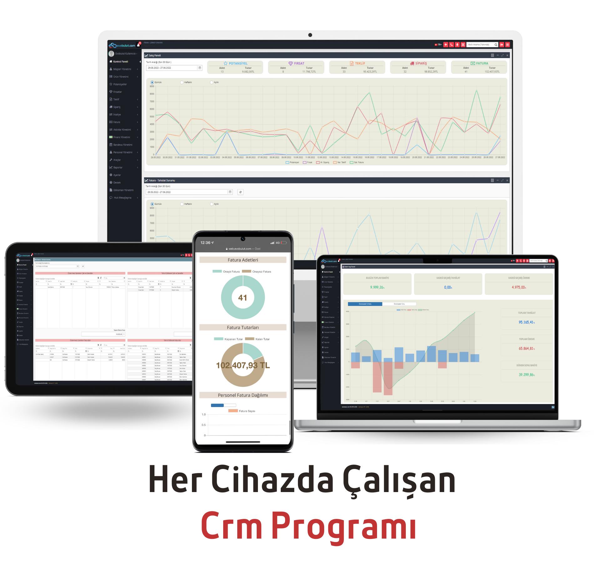 Evobulut CRM Programı