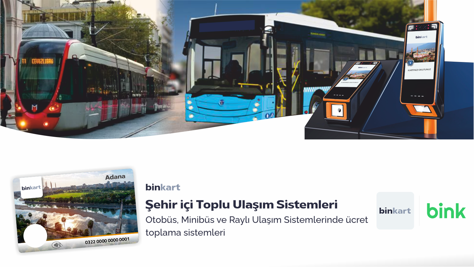 Binkart Toplu Taşıma Elektronik Ücret Toplama Sistemleri