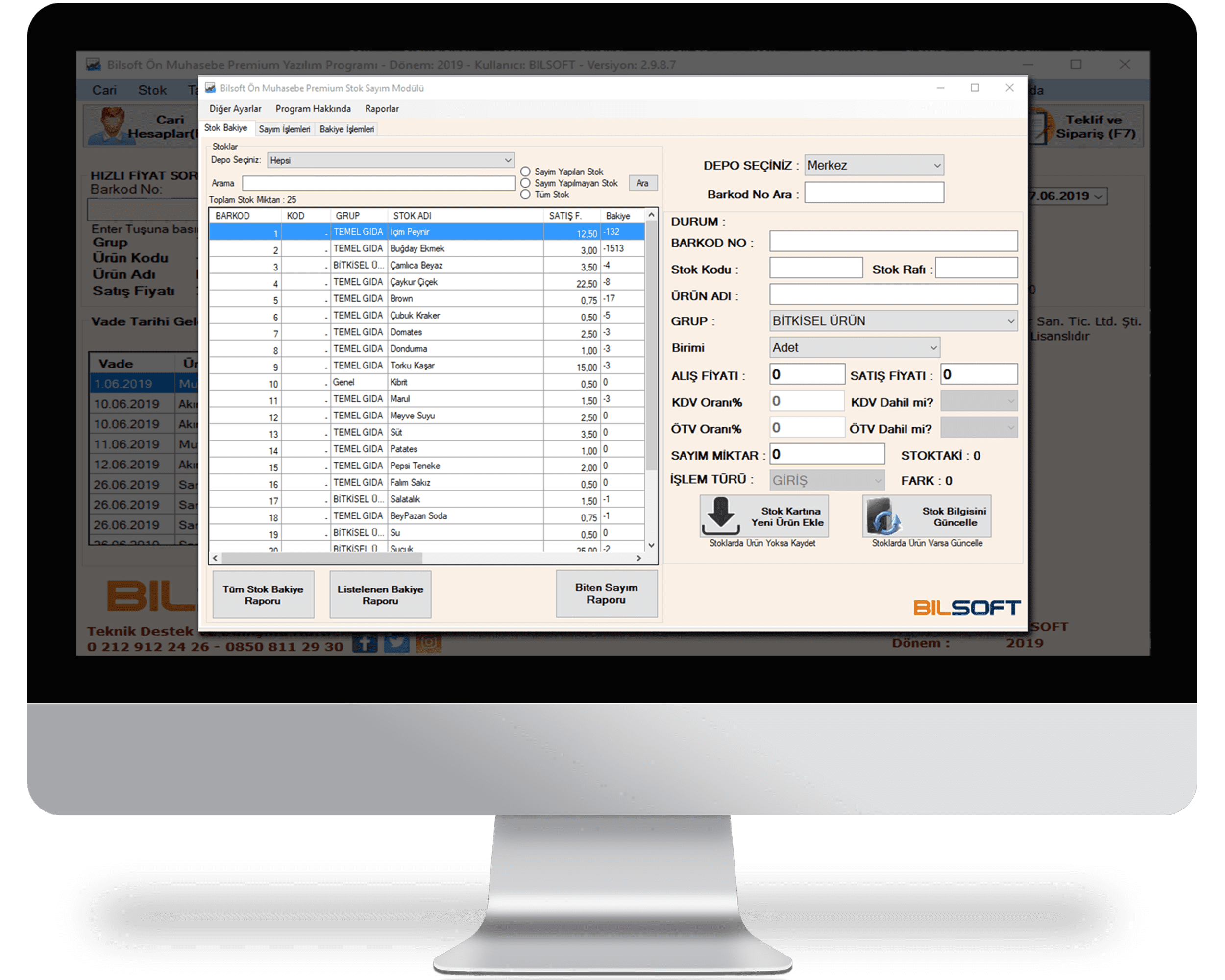 Bilsoft Premium Ön Muhasebe Programı