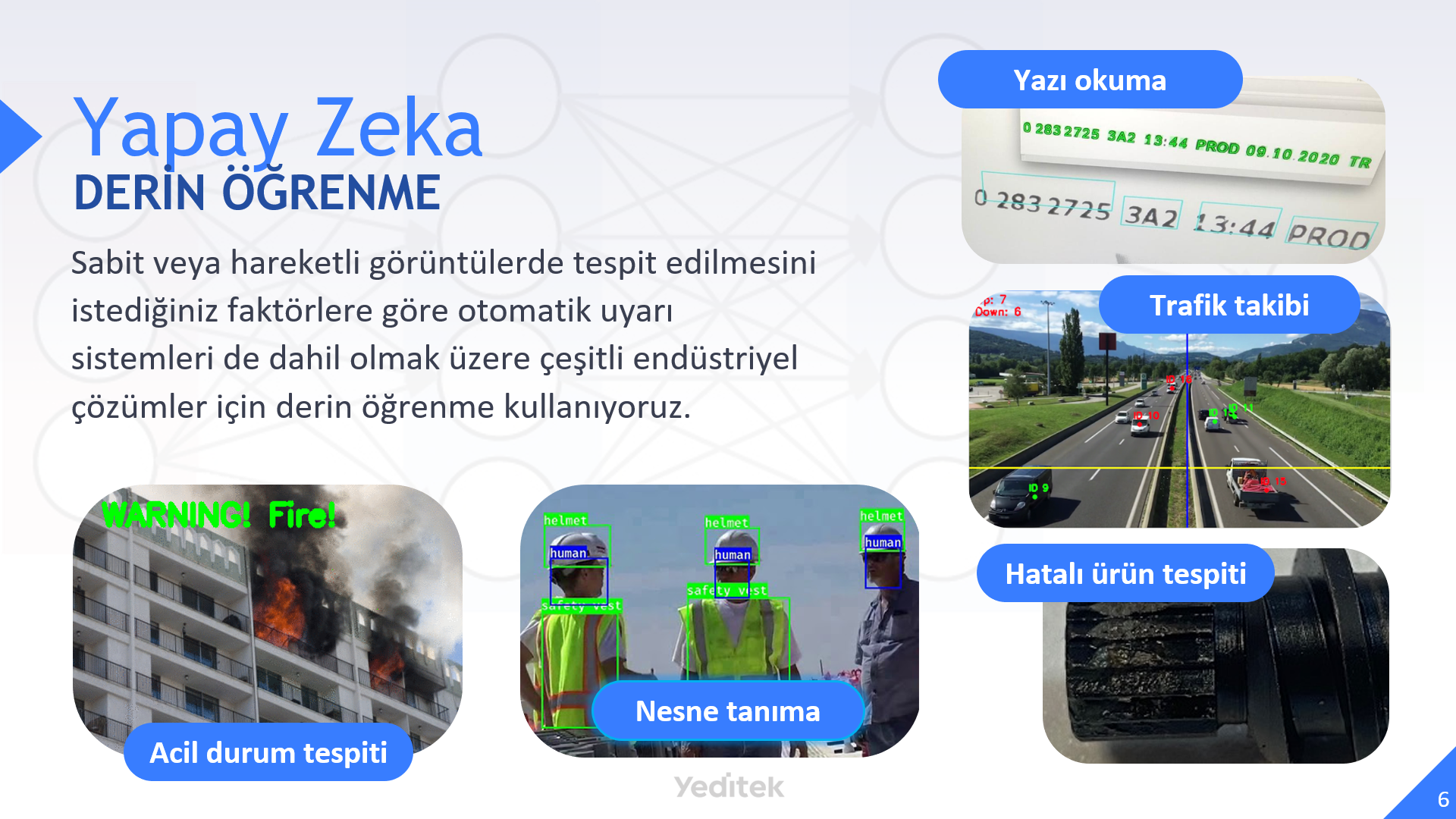 Görüntü İşleme ve Yapay Zeka Projelerinin Anahtar Teslim Uygulanması