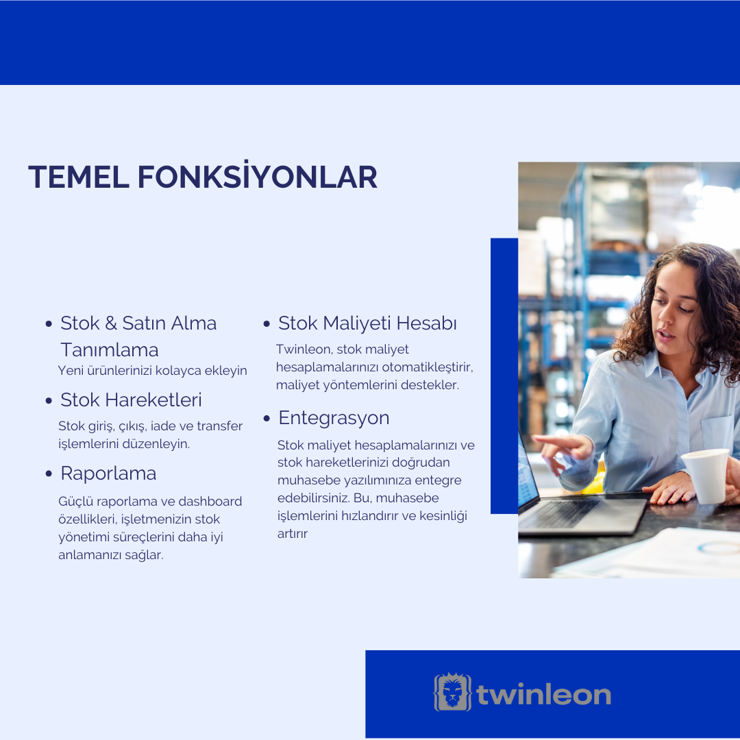 Twinleon Stok Yönetim Yazılımı