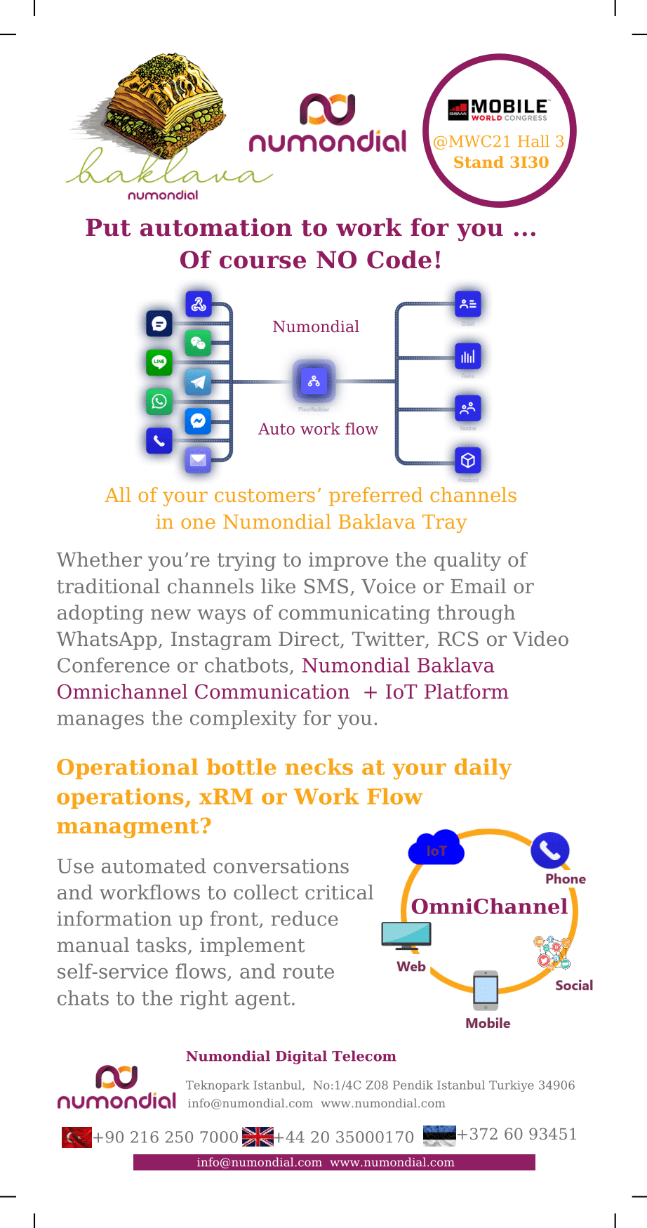 Numondial Dijital Telekom Ltd