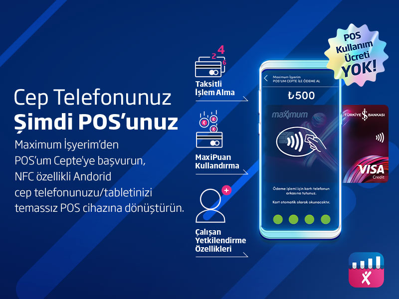 Cep telefonunuz şimdi POS’unuz! 