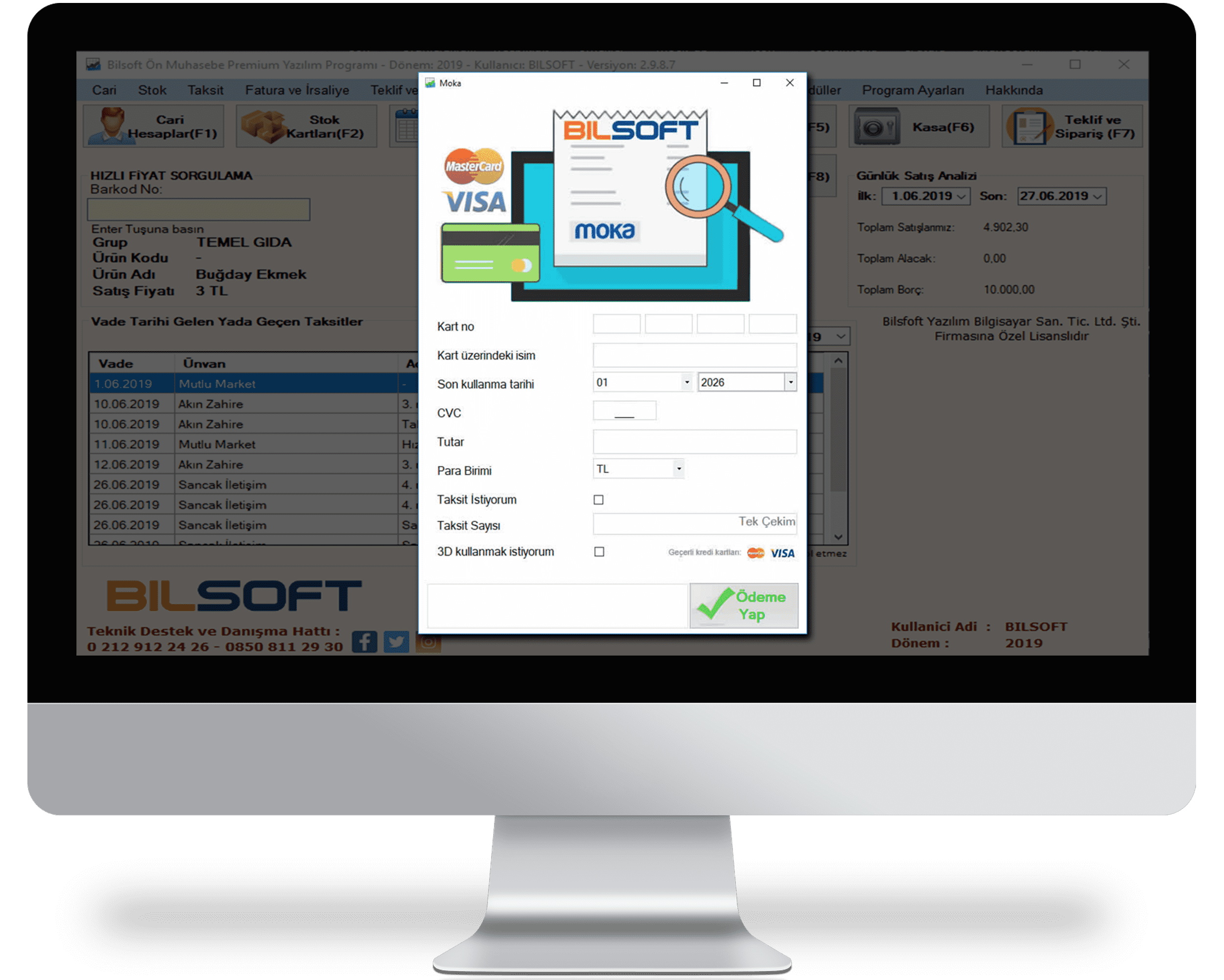 Bilsoft Premium Ön Muhasebe Programı